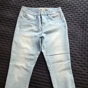 YMI Mid Rise Women's Ripped Jean